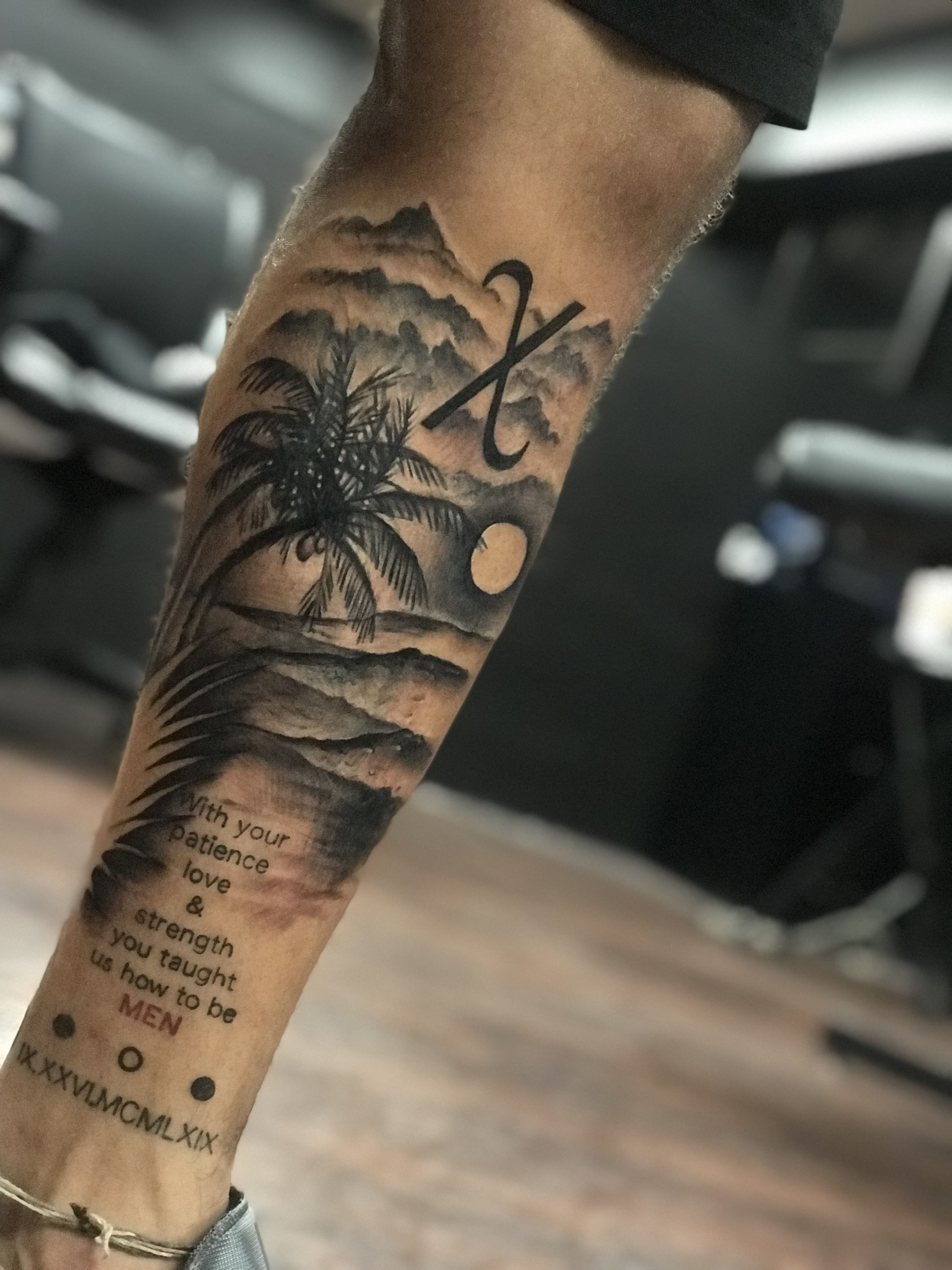 palm tree tattoos for men 0089