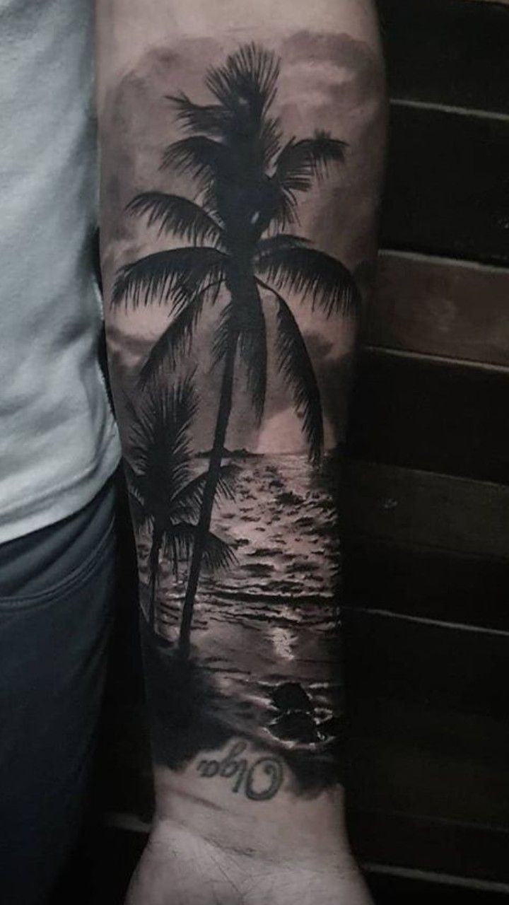 palm tree tattoos for men 0097