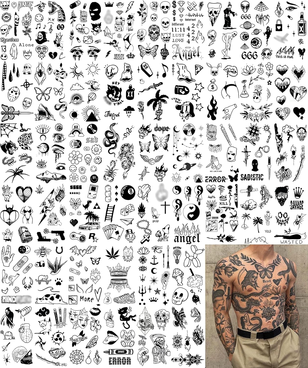 patchwork tattoos for men 0013