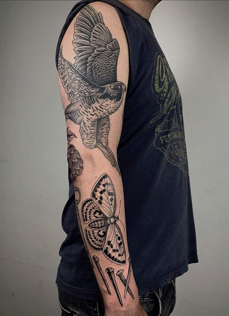 patchwork tattoos for men 0087