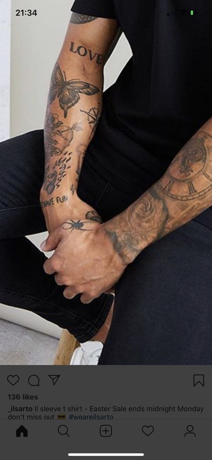 patchwork tattoos for men 0093