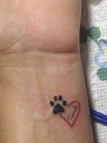 paw print tattoos for men 0012