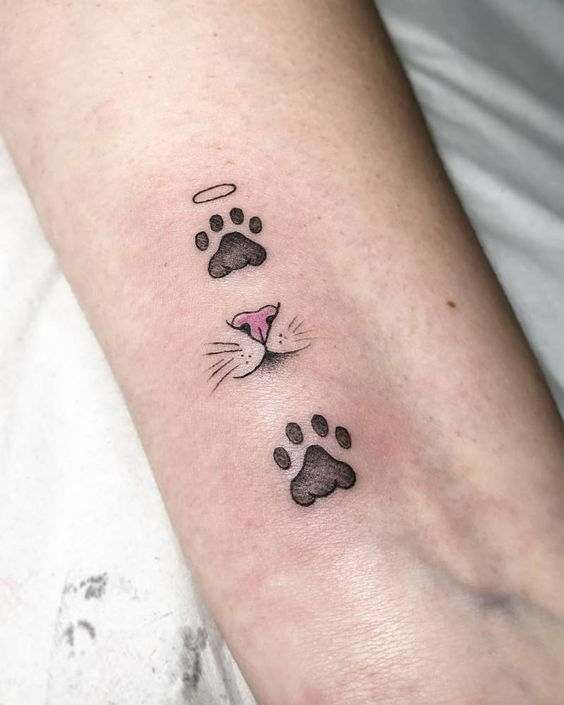 paw print tattoos for men 0013