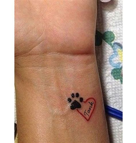 paw print tattoos for men 0050