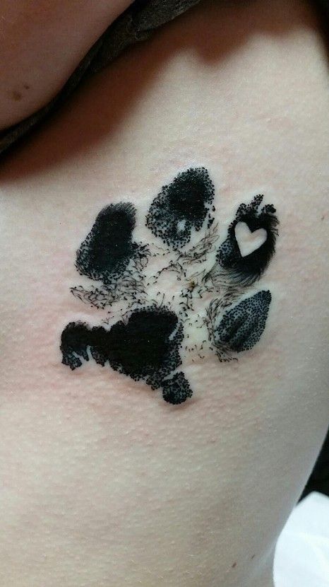 paw print tattoos for men 0060