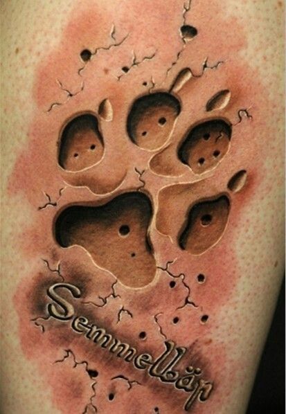 paw print tattoos for men 0065