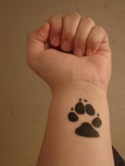 paw print tattoos for men 0068