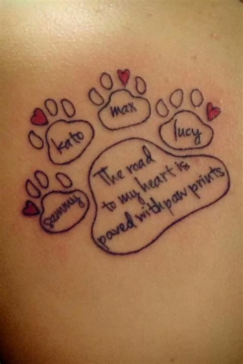 paw print tattoos for men 0084