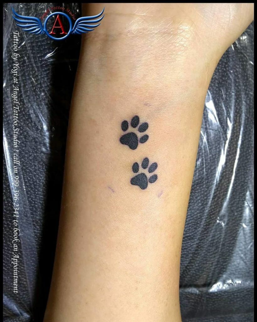 paw print tattoos for men 0086