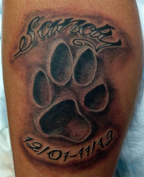 paw print tattoos for men 0088