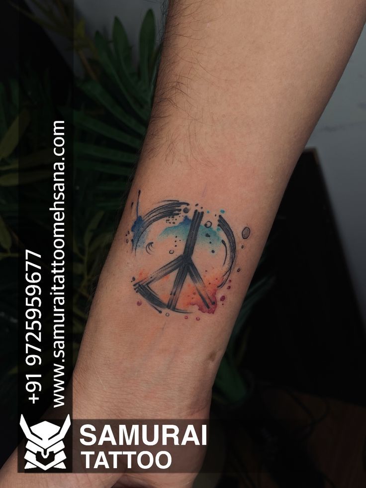 peace tattoos for men 0014