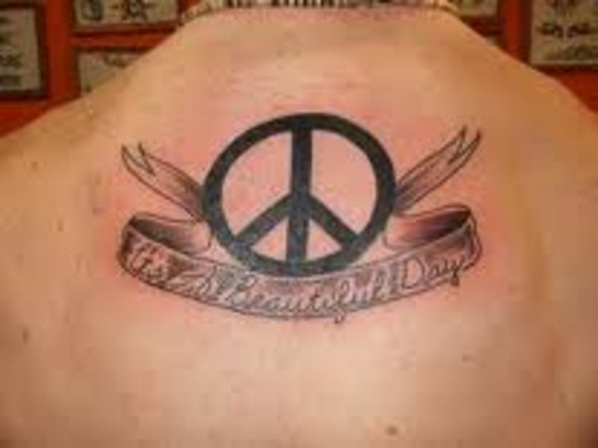 peace tattoos for men 0027