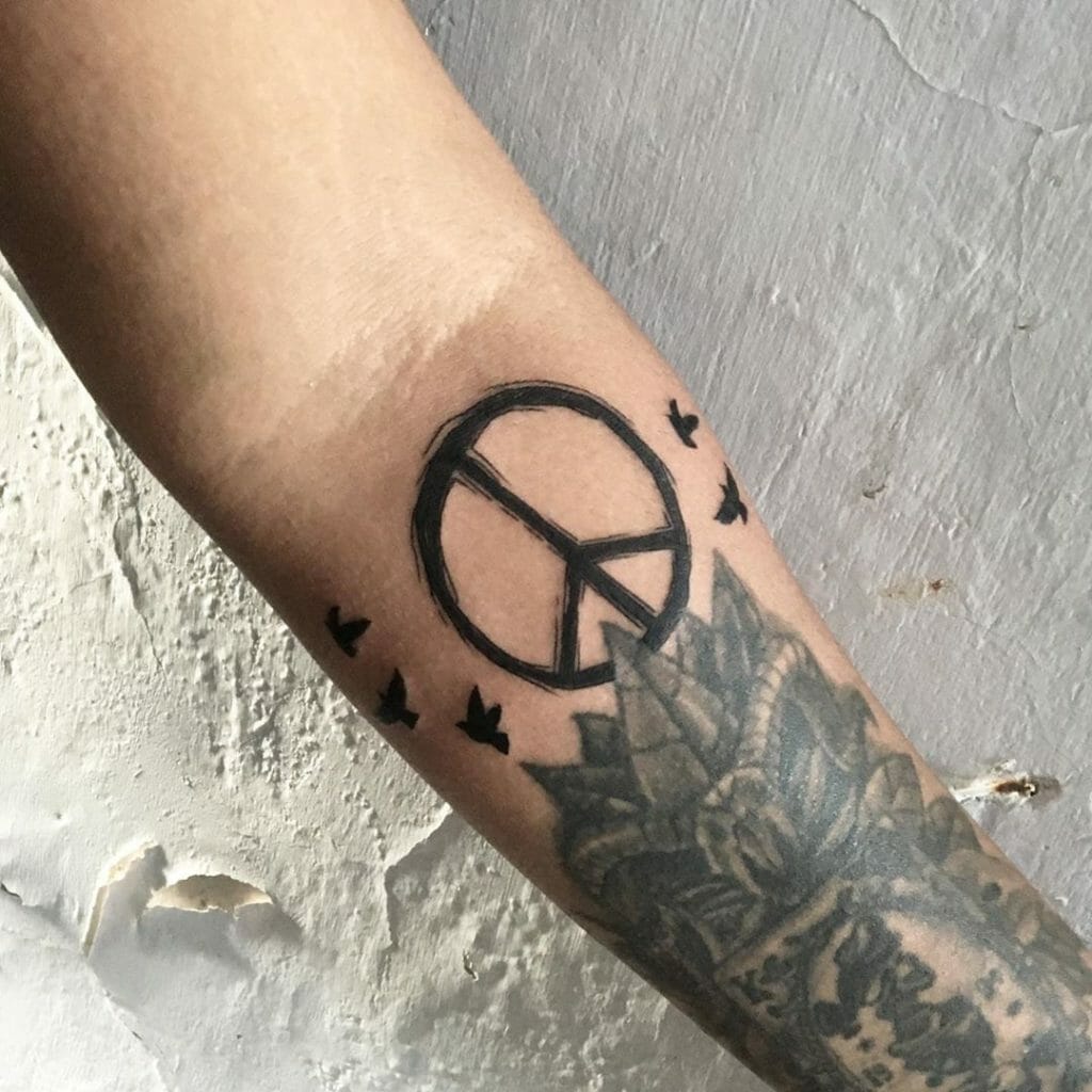 peace tattoos for men 0060