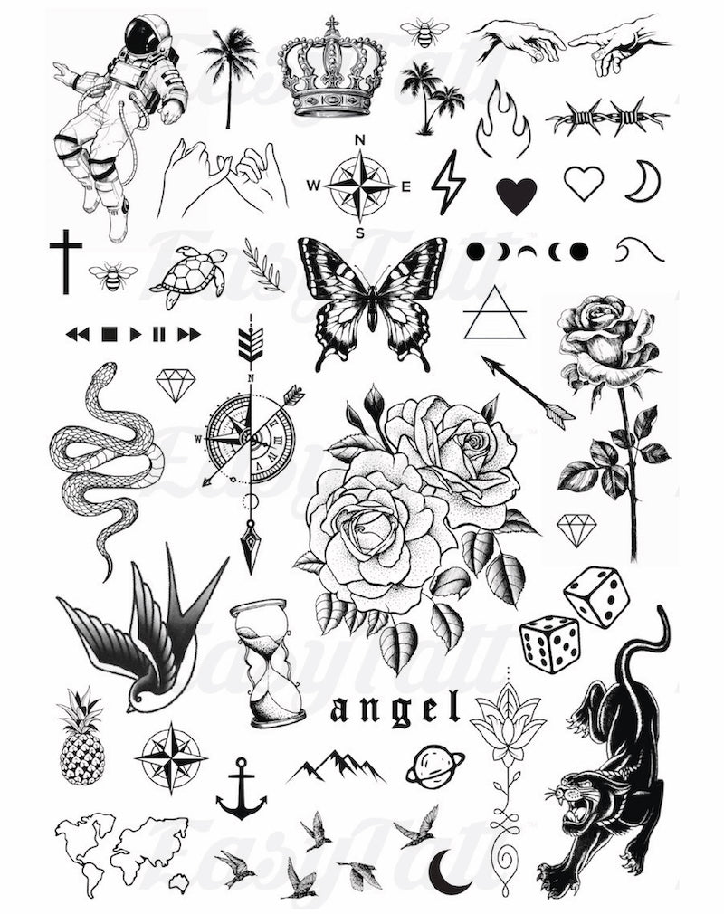 personal 3x3 tattoo ideas for men