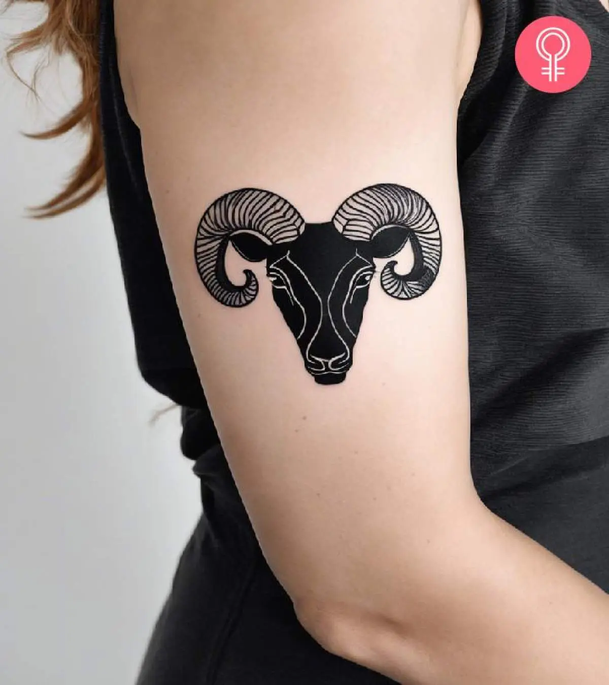 personalized Aries tattoos for men options.