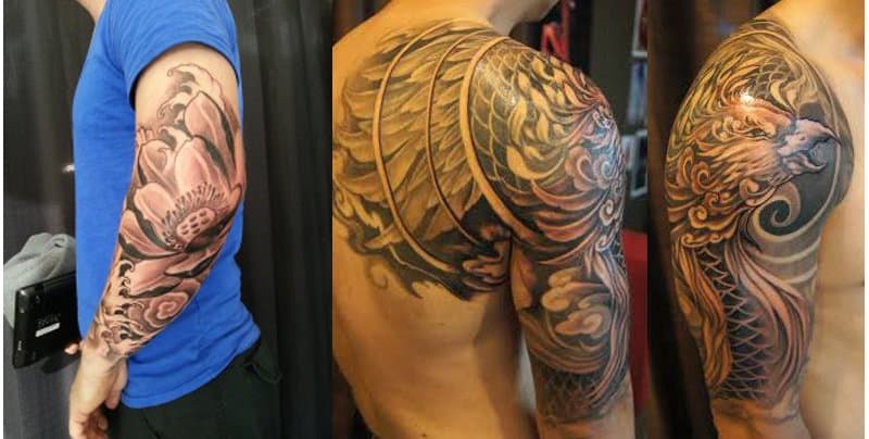 personalized Asian tattoos for men