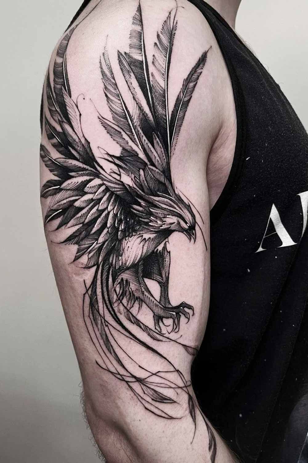 phoenix tattoos for men 0017