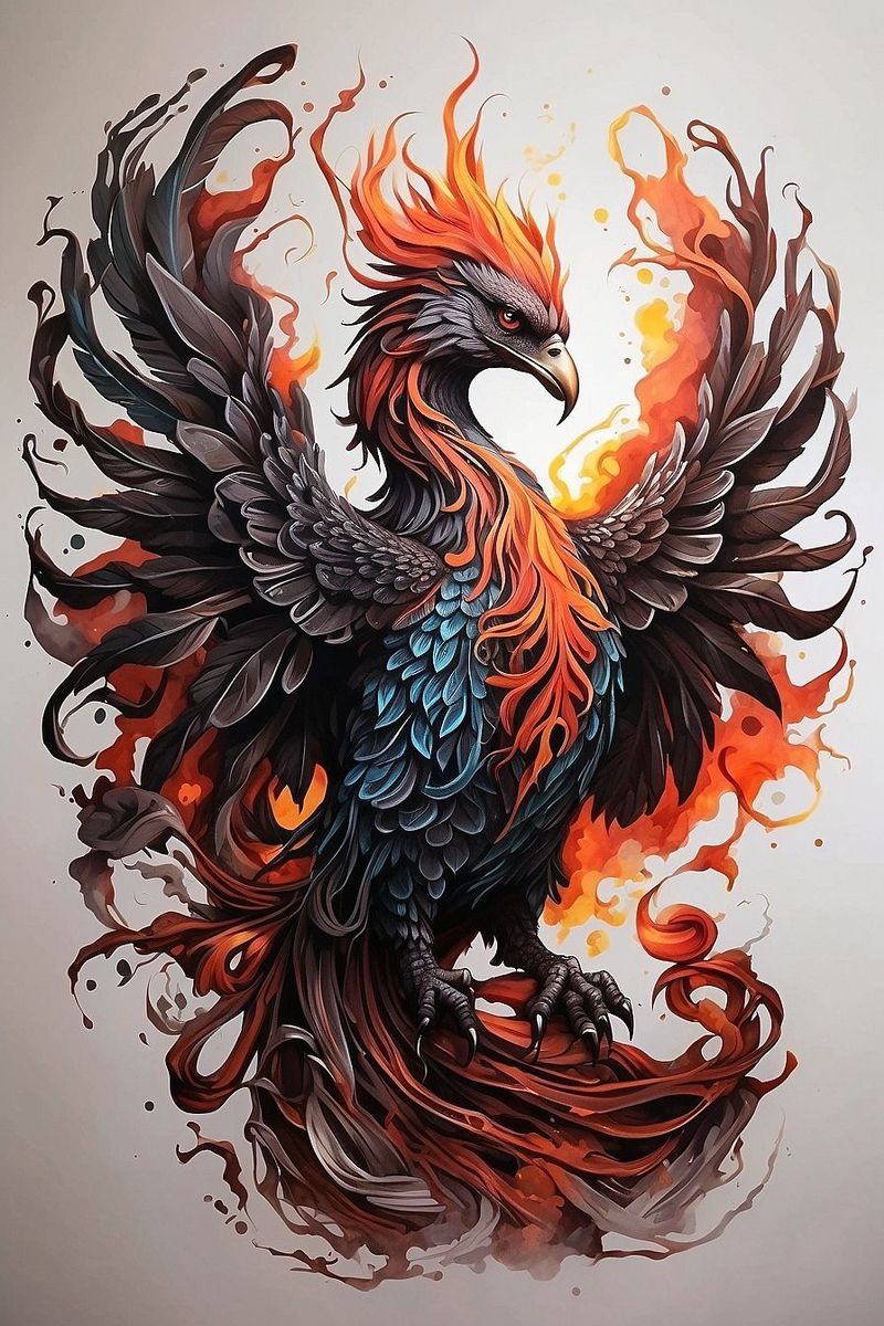 phoenix tattoos for men 0026