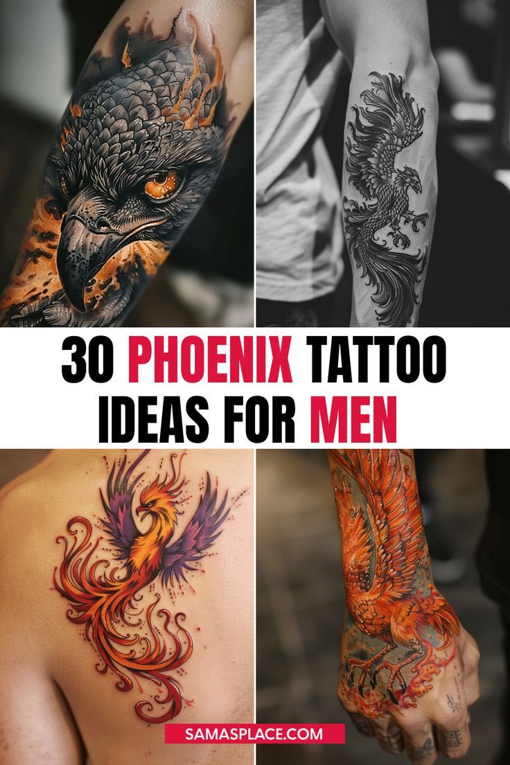 phoenix tattoos for men 0039