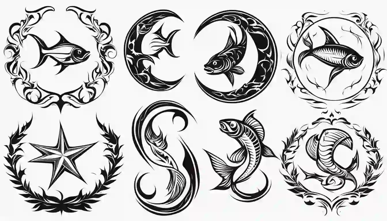 Pisces tattoos for men 0038