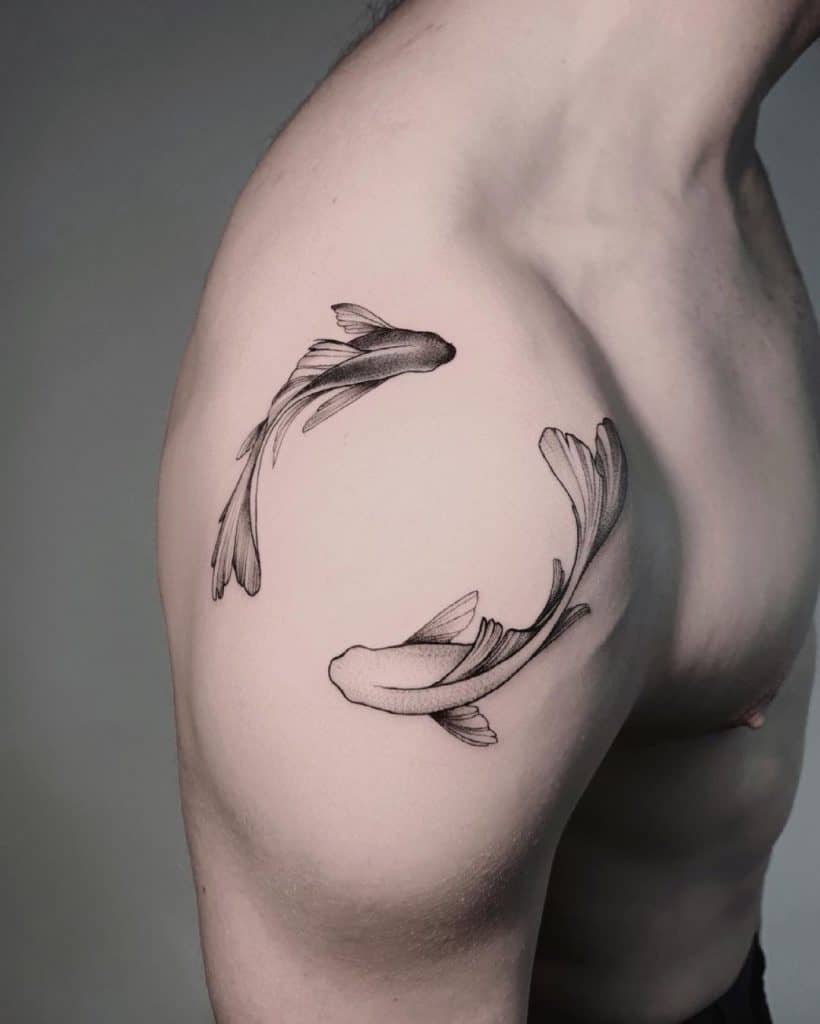 Pisces tattoos for men 0049