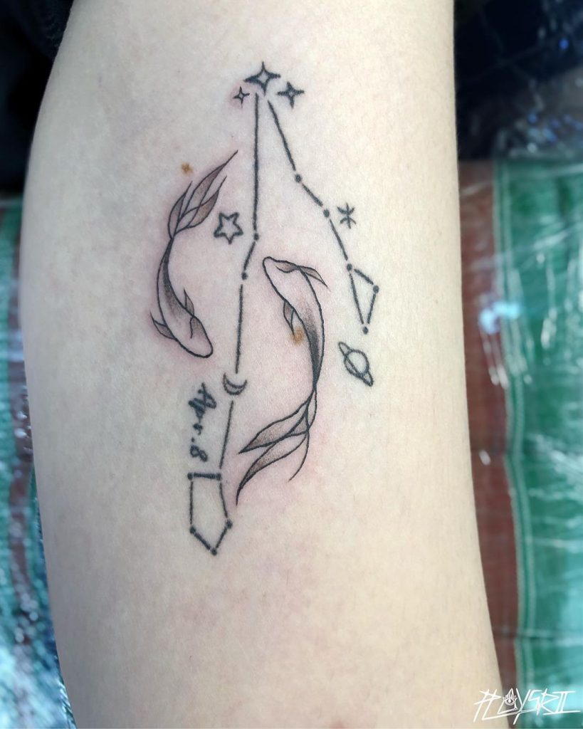 Pisces tattoos for men 0050