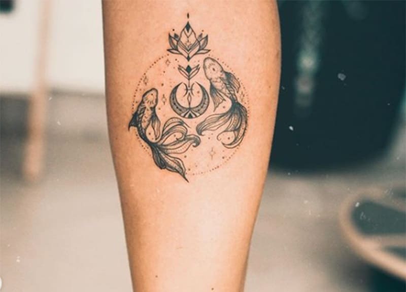 Pisces tattoos for men 0066