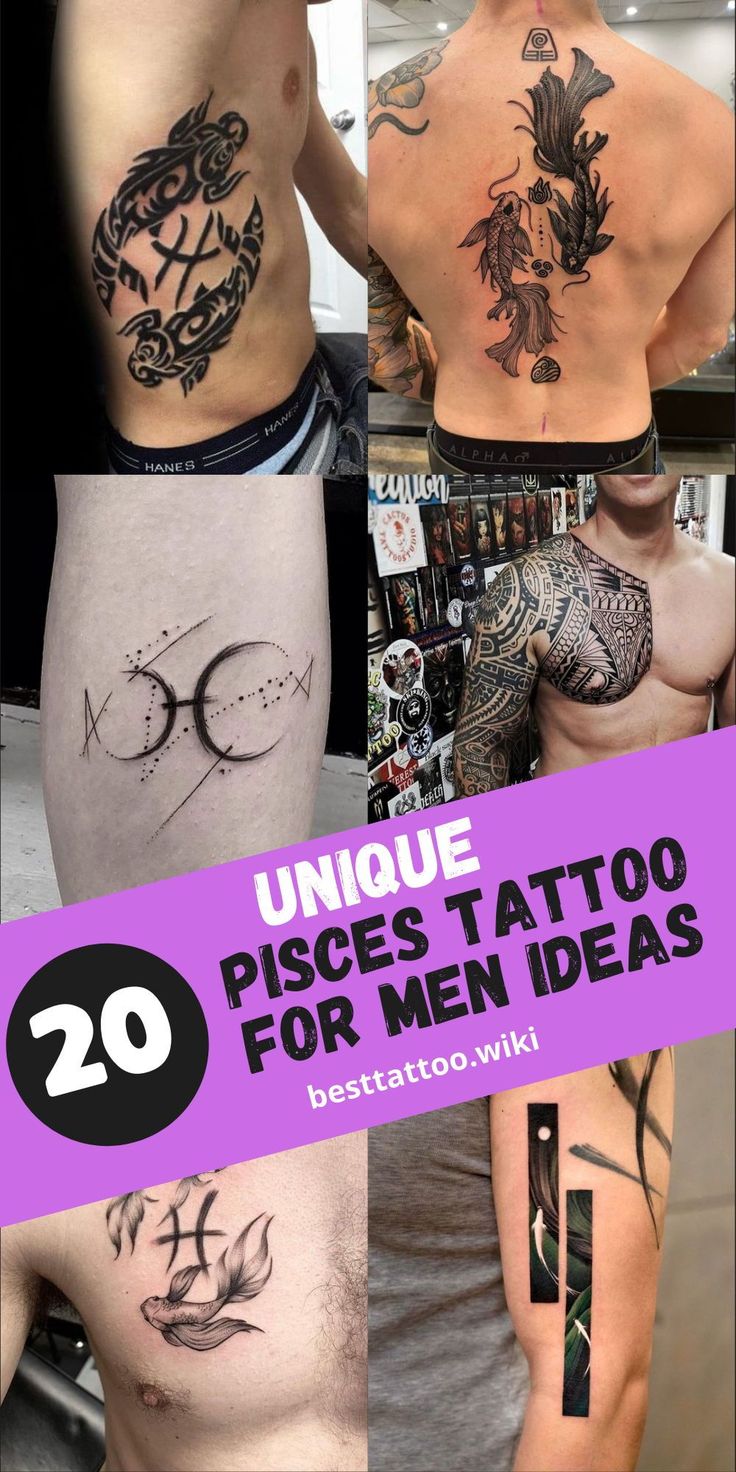 Pisces tattoos for men 0081