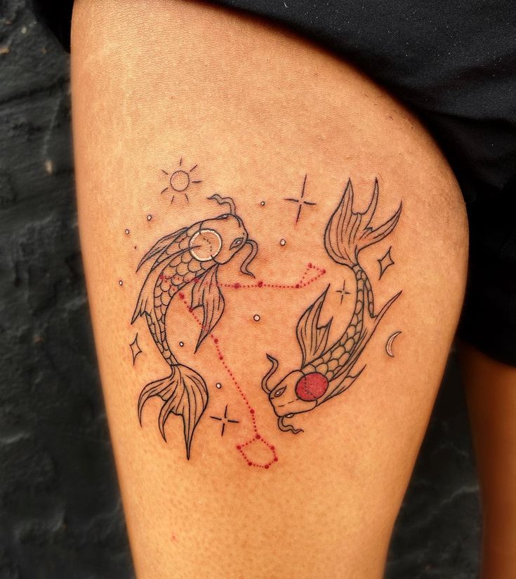 Pisces tattoos for men 0099