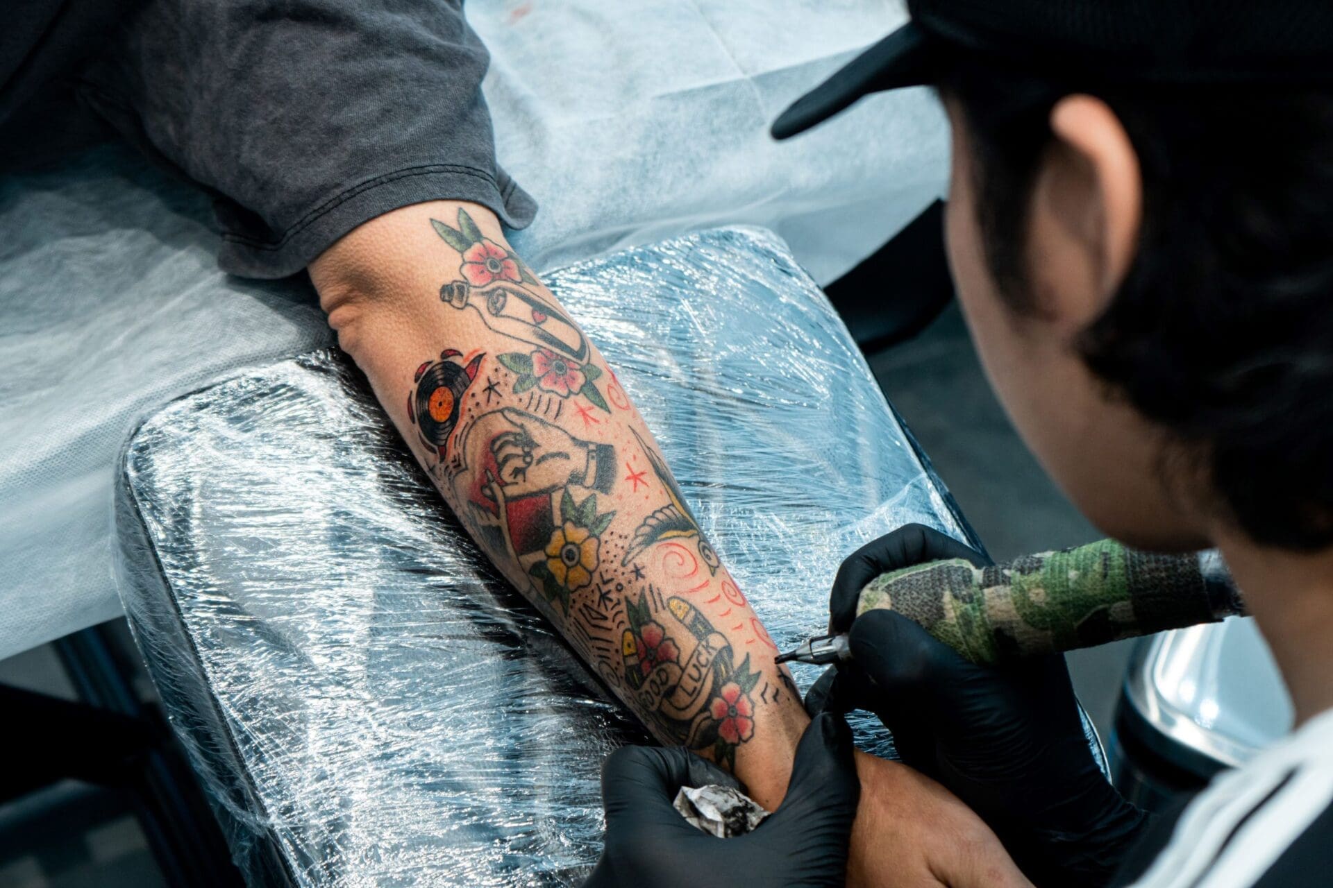 placement tips for patchwork tattoos for men