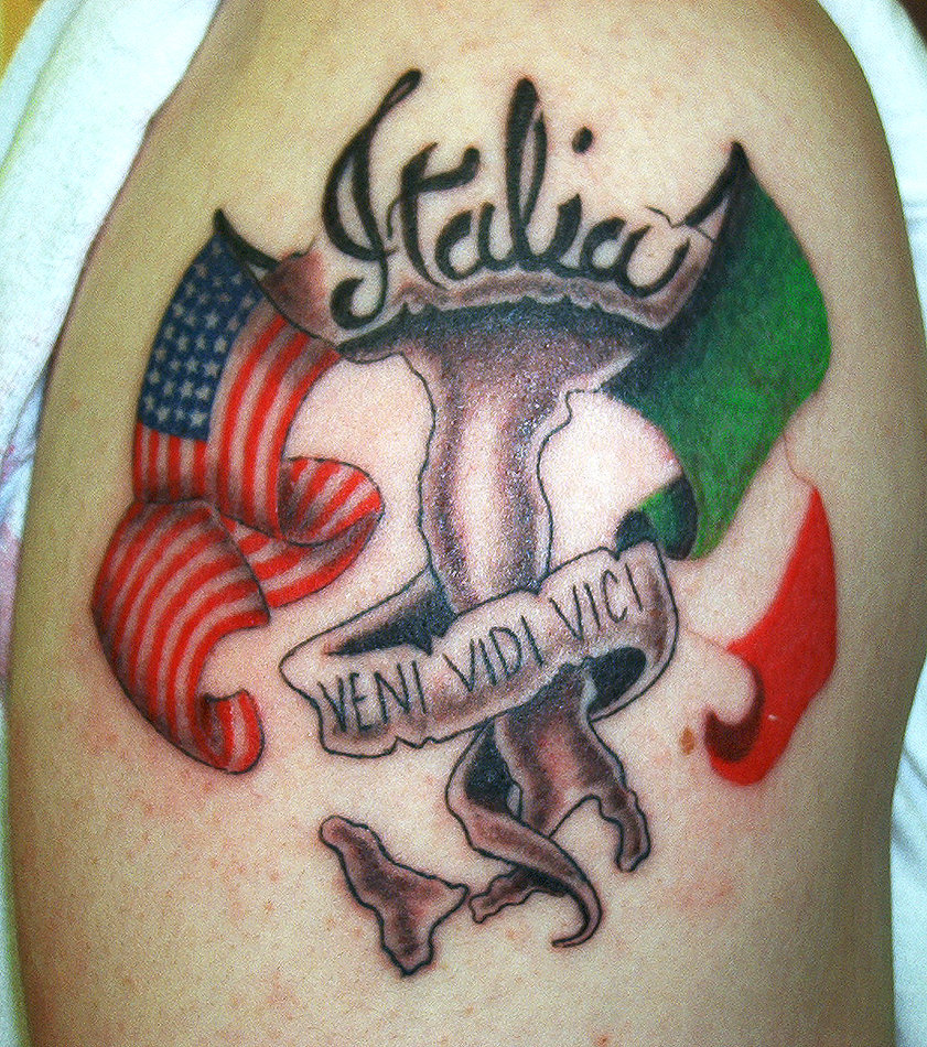 placements for Italian tattoos for men