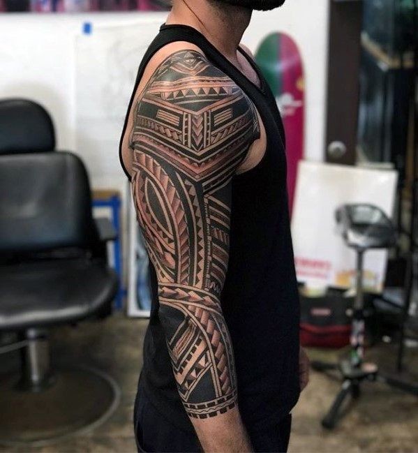 Polynesian tattoos for men 0012