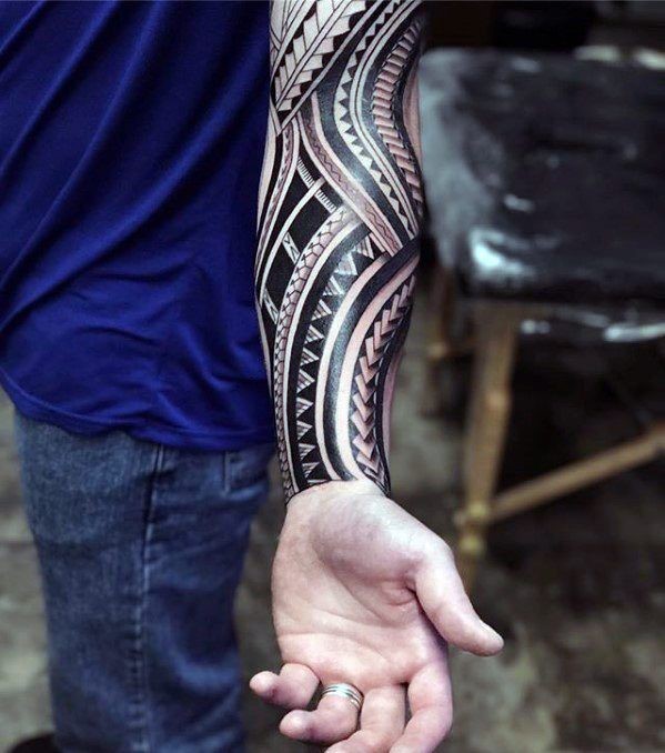 Polynesian tattoos for men 0013