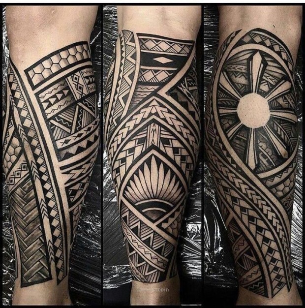 Polynesian tattoos for men 0017