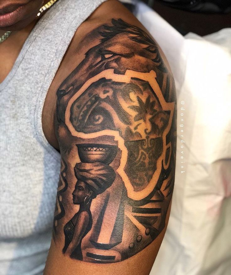 popular African tattoos for men symbolism