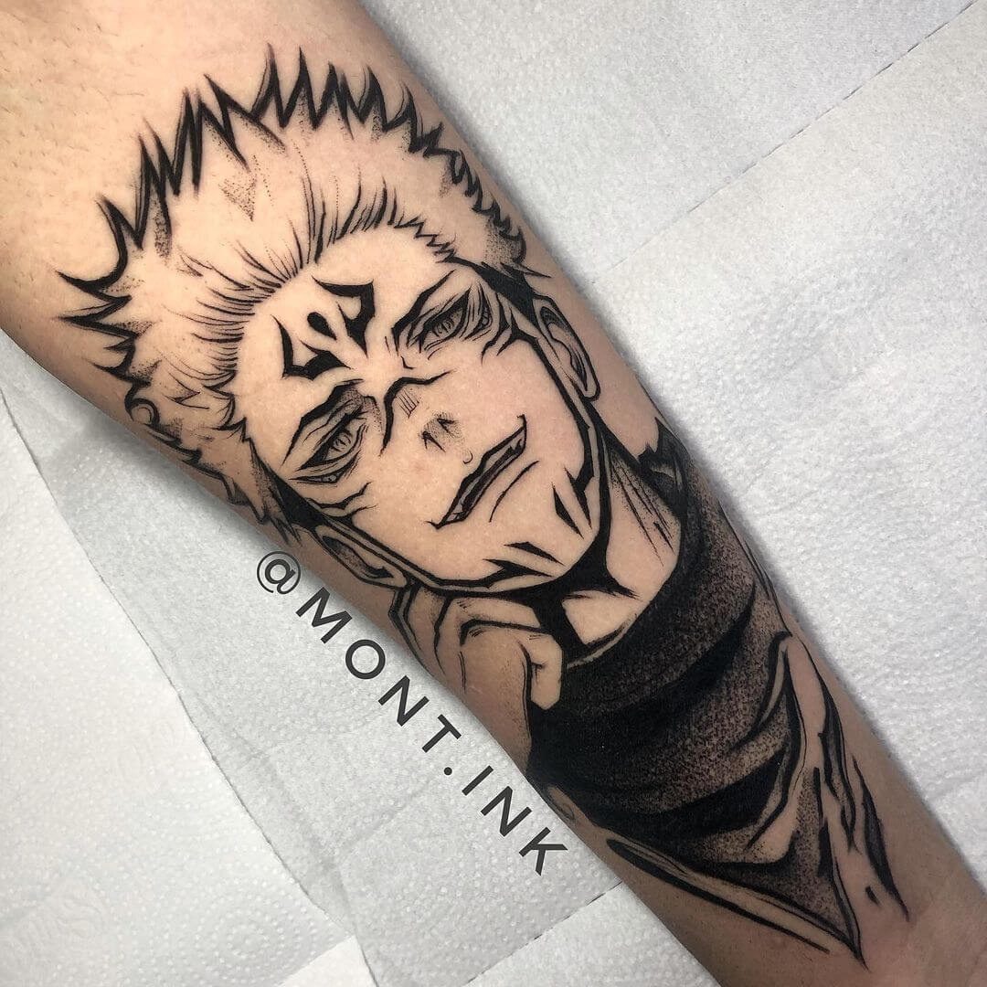 popular anime tattoos for men