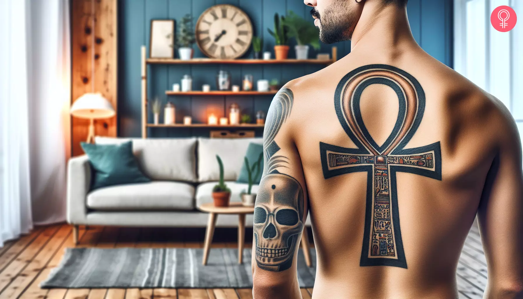 popular ankh tattoos for men