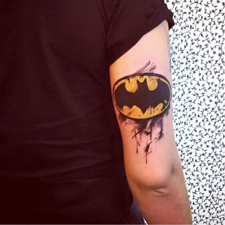 popular Batman tattoos for men styles