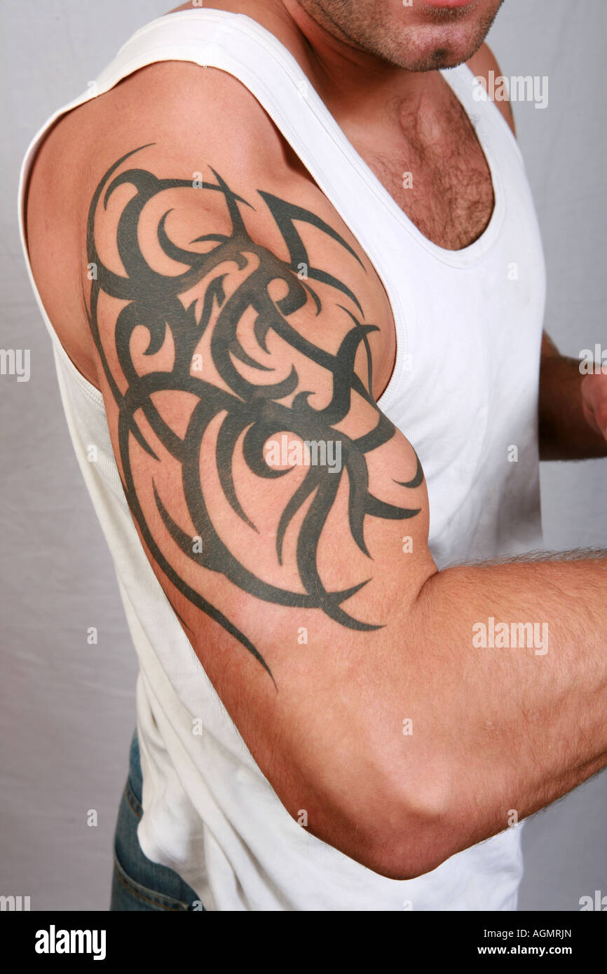 popular bicep tattoos for men