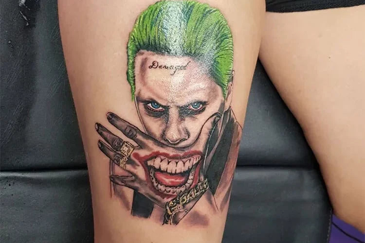 popular Joker tattoos for men styles