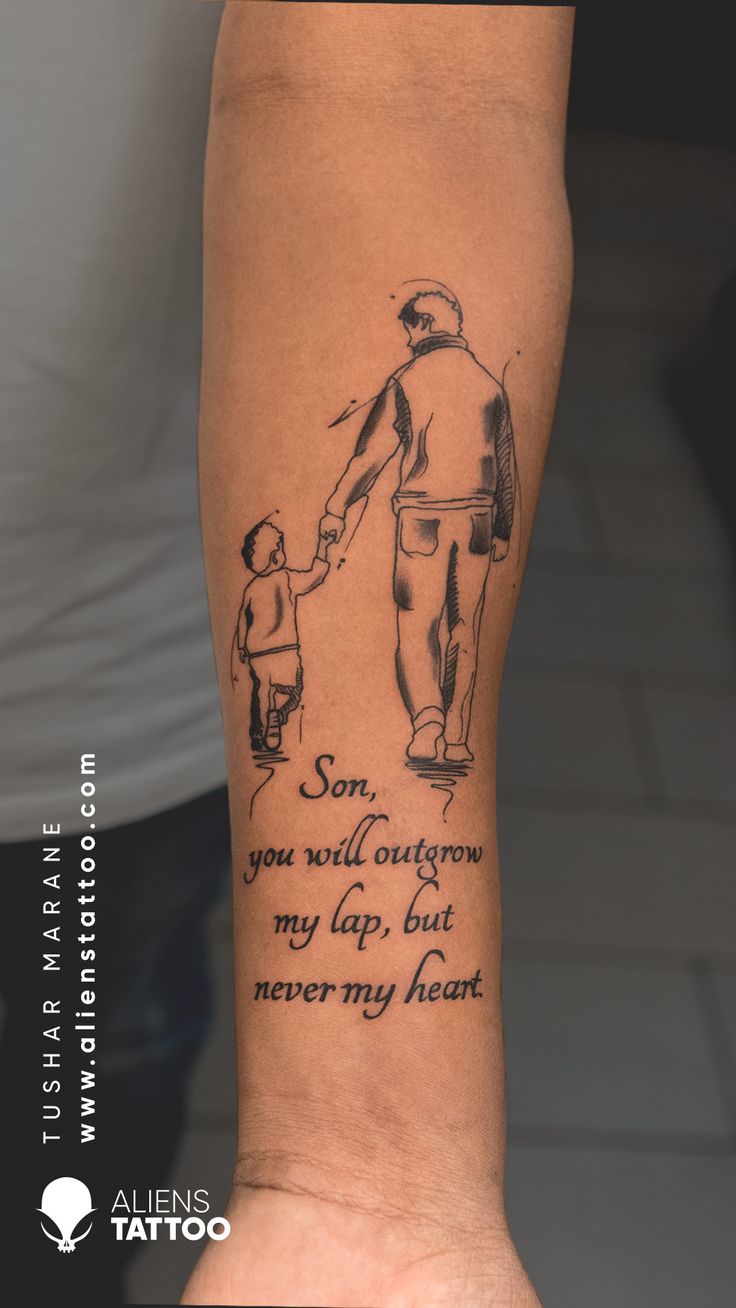 popular mens tattoo for son styles