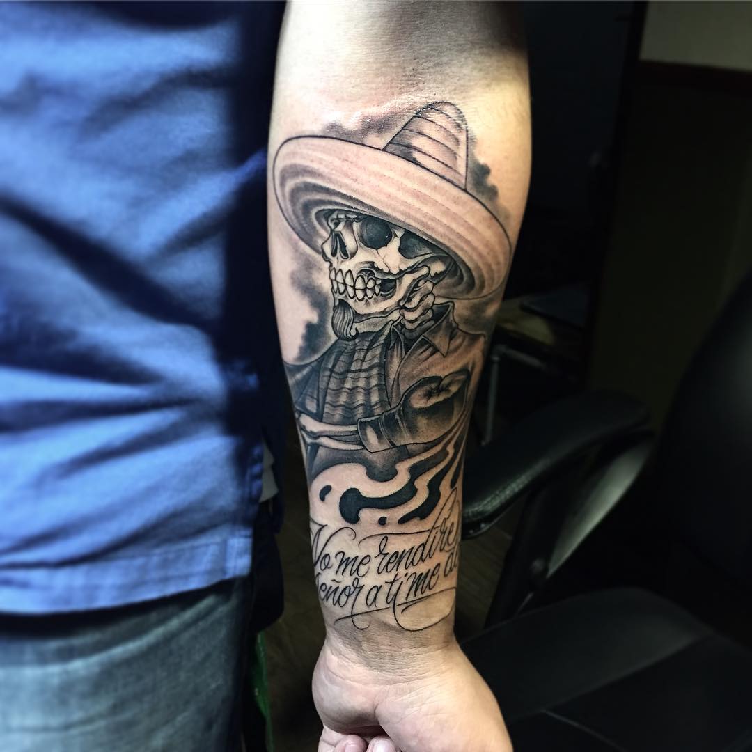 popular Mexican tattoos for men styles