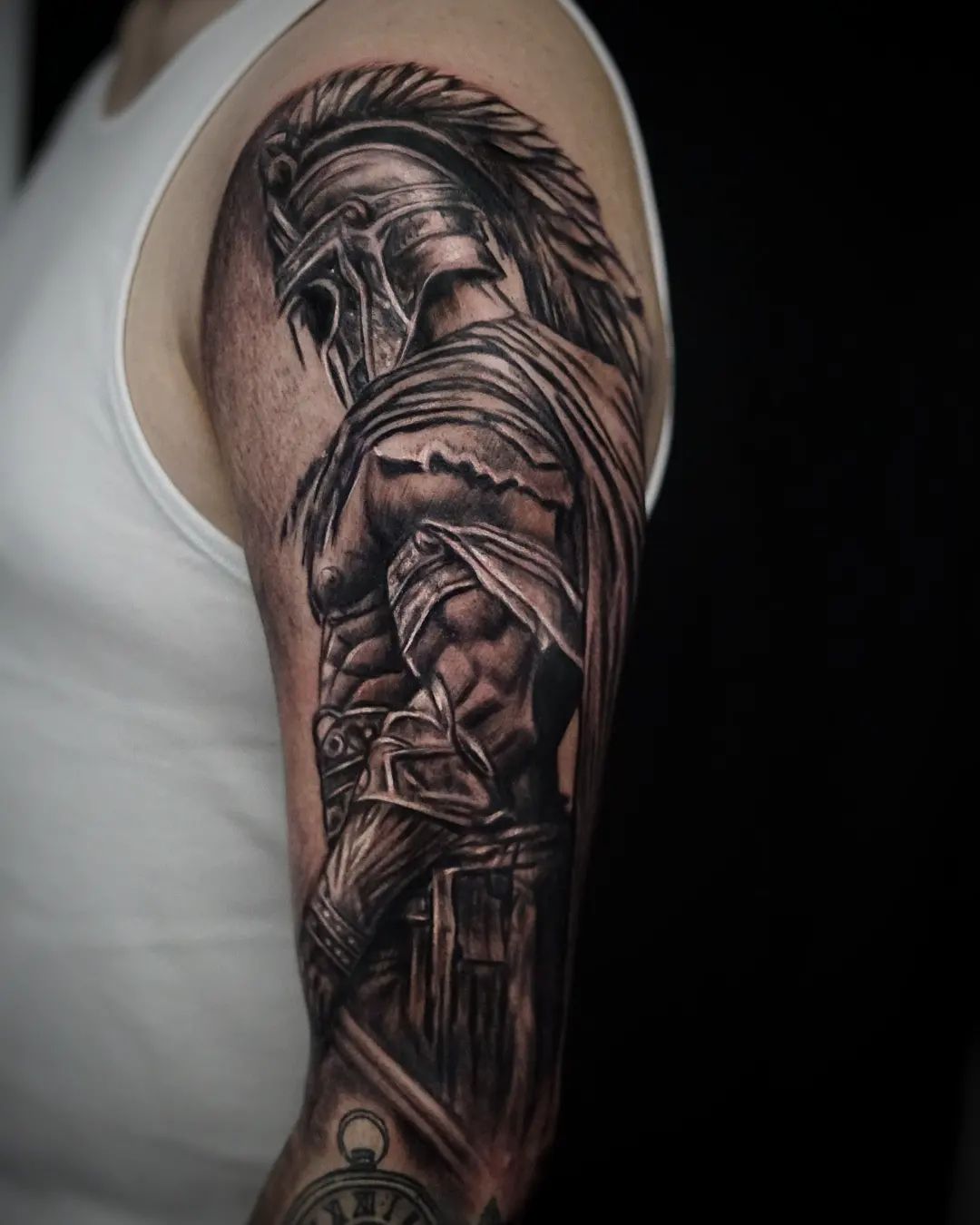 popular motifs in badass forearm tattoos for men