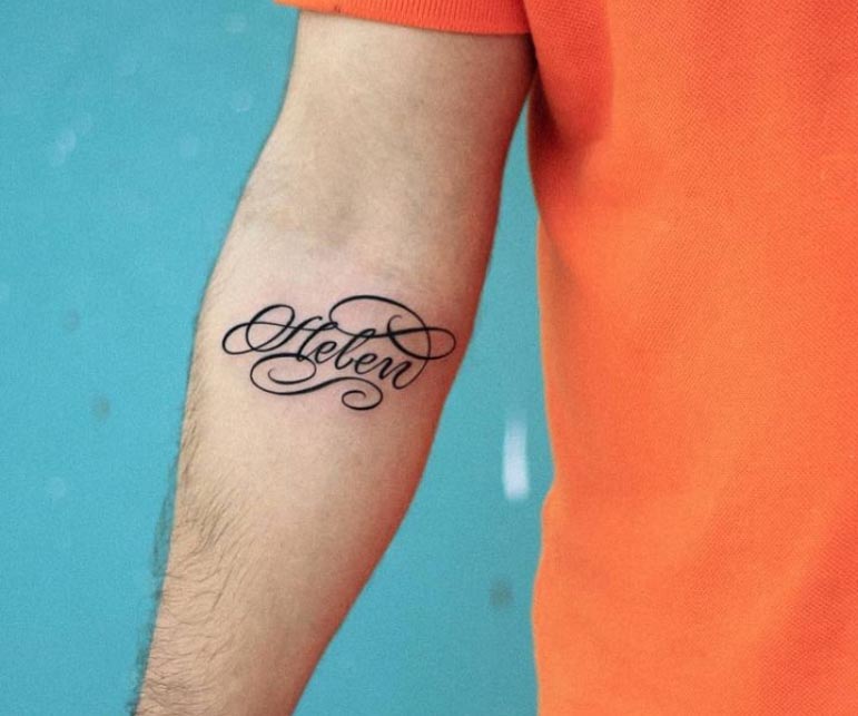 popular name tattoos for men