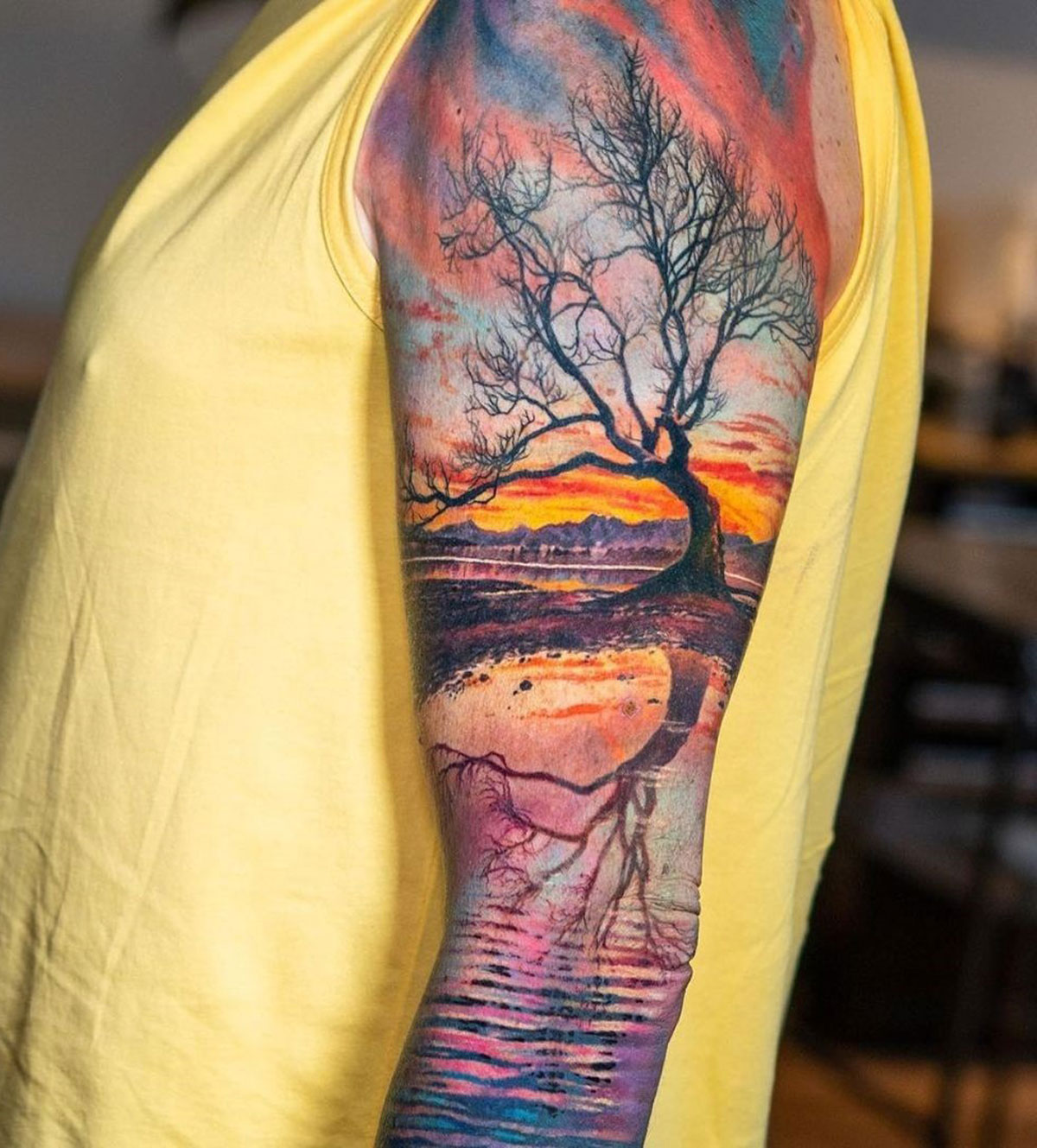 popular nature tattoos for men