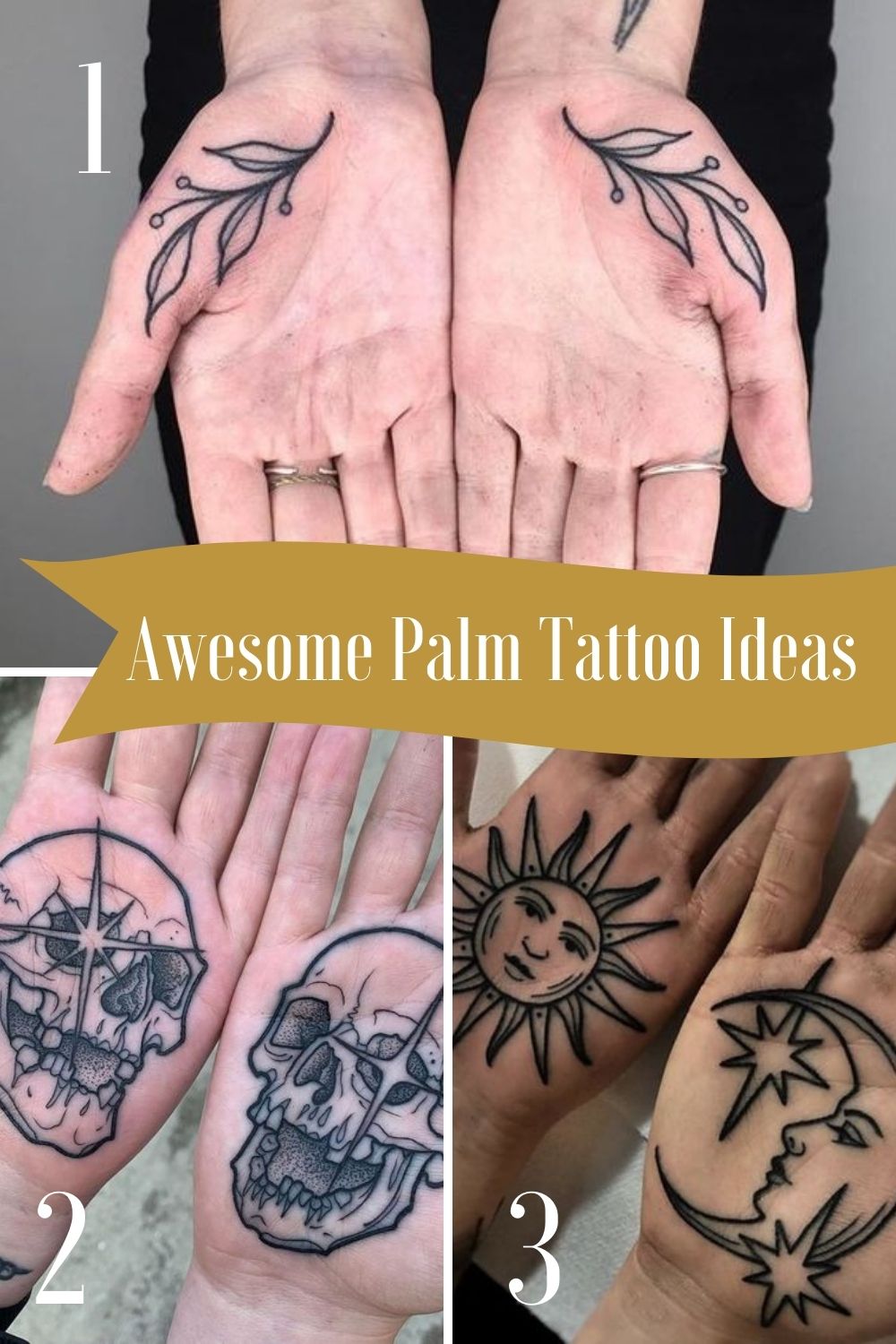 popular palm size tattoos for men