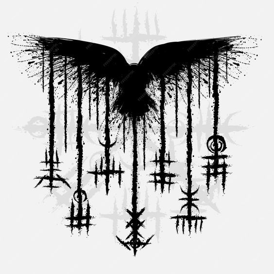 popular raven tattoo styles for men