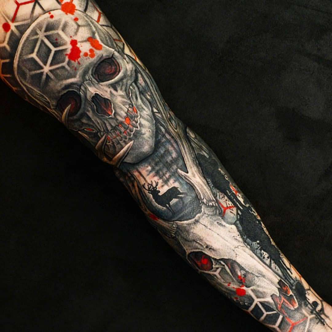 skull tattoos for men