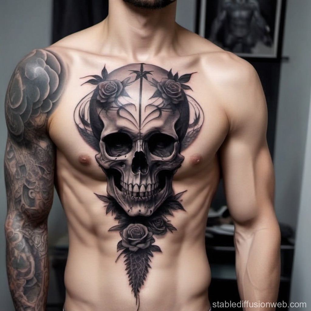 popular skull tattoos for men