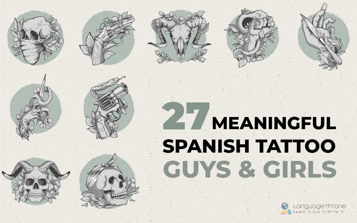 popular Spanish tattoos for men